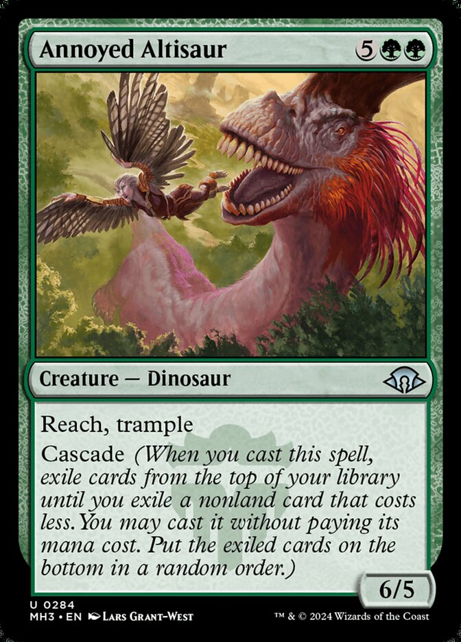 Annoyed Altisaur – Modern Horizons 3 [MH3] – English – #284