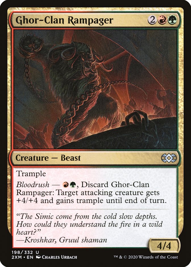Ghor-Clan Rampager – Double Masters [2XM] – D – #198