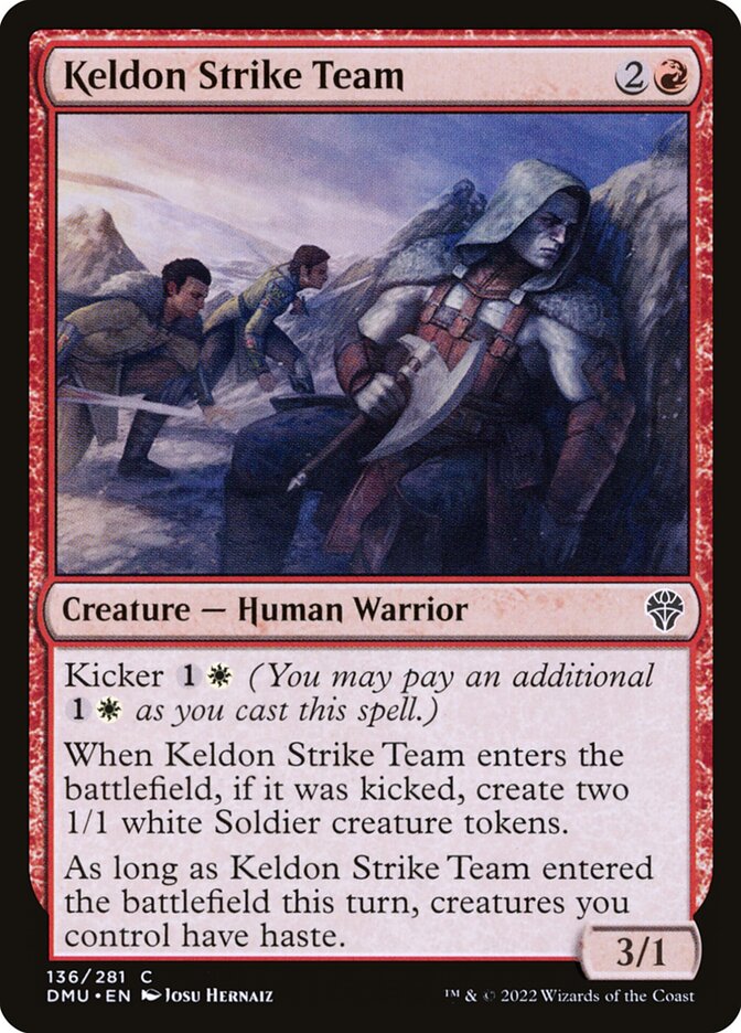 Keldon Strike Team – Dominaria United [DMU] – D – #136