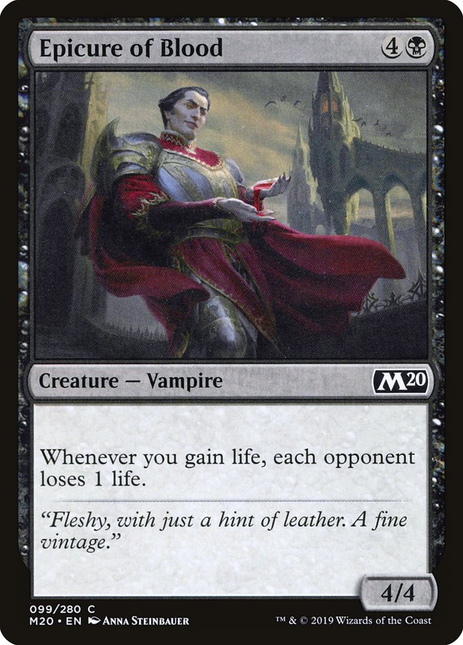 Epicure of Blood – Core Set 2020 [M20] – D – #99