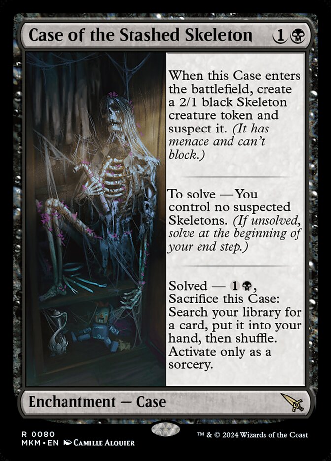 Case of the Stashed Skeleton – Murders at Karlov Manor [MKM] – English – #80