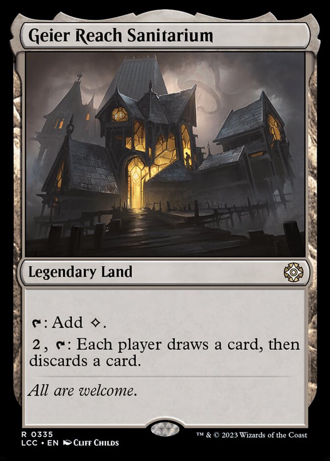 Geier Reach Sanitarium – The Lost Caverns of Ixalan Commander [LCC] – English – #335