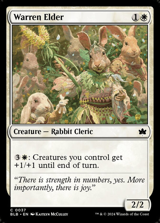 Warren Elder – Bloomburrow [BLB] – English – #37