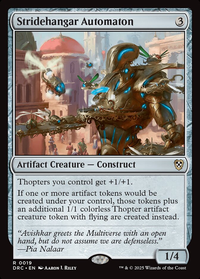 Stridehangar Automaton – Aetherdrift Commander [DRC] – English – #19