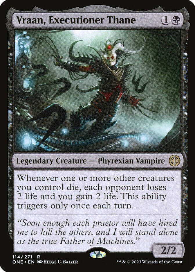 Vraan, Executioner Thane – Phyrexia: All Will Be One [ONE] – D – #114