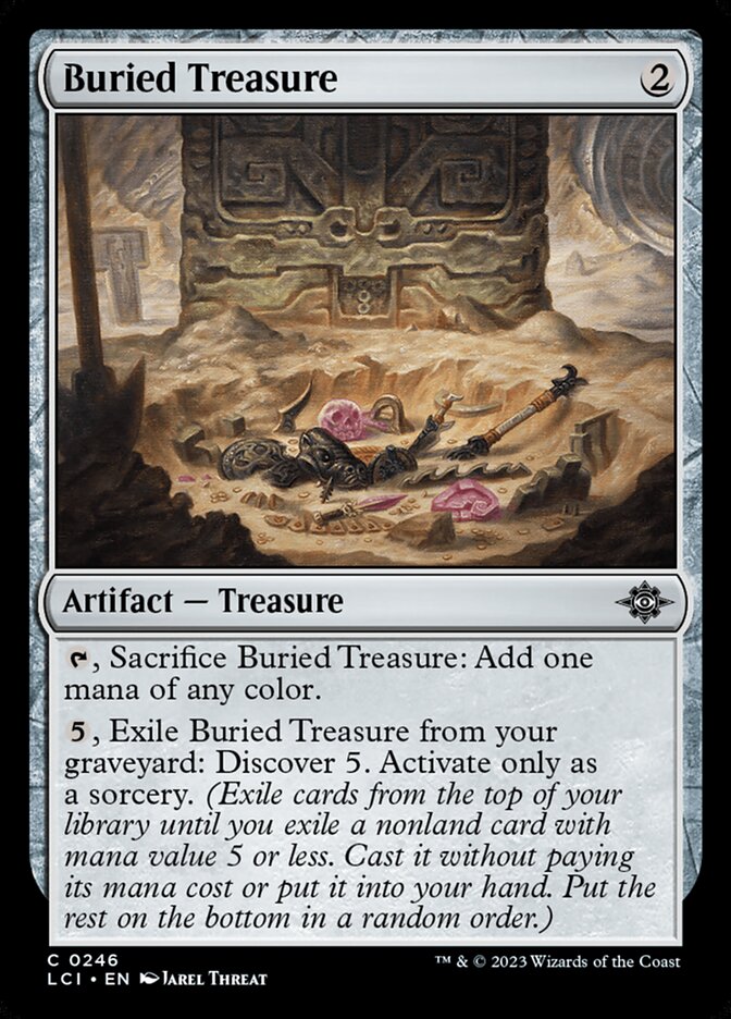 Buried Treasure – The Lost Caverns of Ixalan [LCI] – D – #246