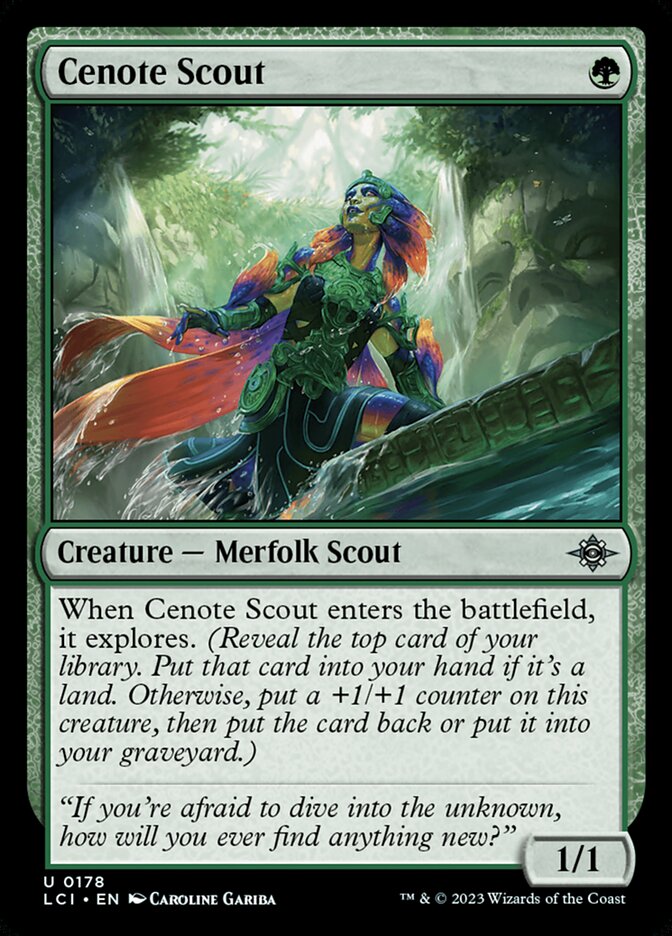 Cenote Scout – The Lost Caverns of Ixalan [LCI] – D – #178