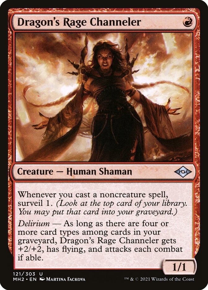 Dragon's Rage Channeler – Modern Horizons 2 [MH2] – English – #121