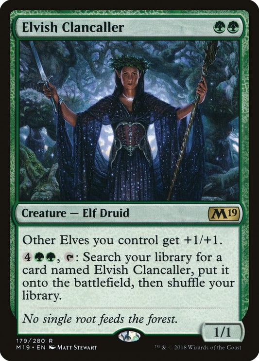 Elvish Clancaller – Core Set 2019 [M19] – English – #179
