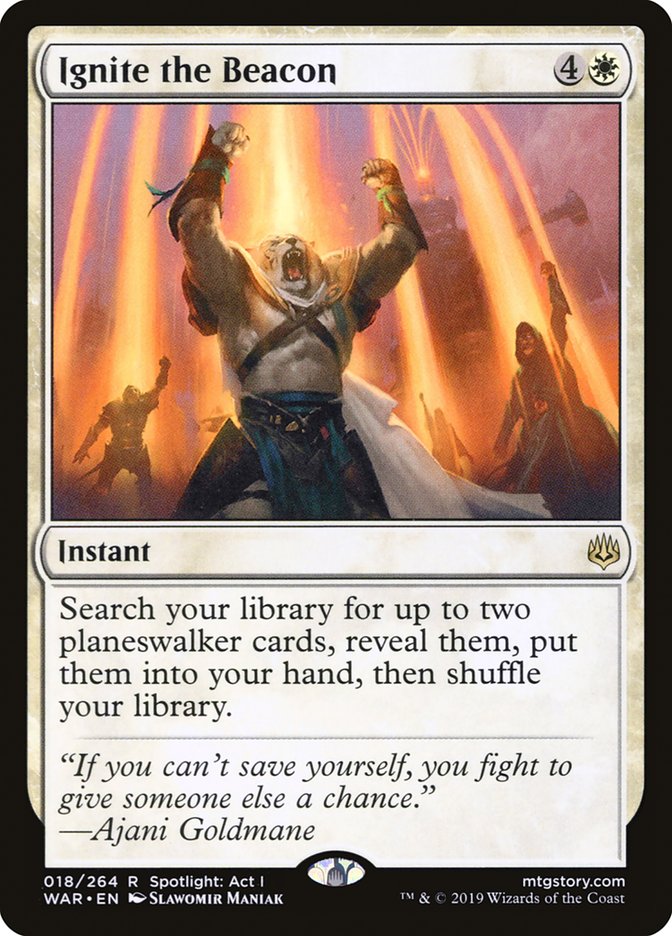 Ignite the Beacon – War of the Spark [WAR] – D – #18