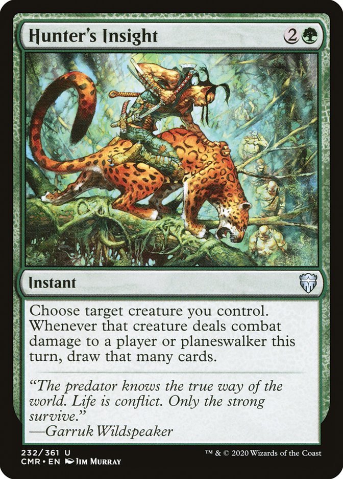 Hunter's Insight – Commander Legends [CMR] – English – #232