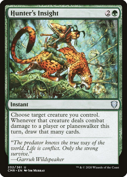 Hunter's Insight – Commander Legends [CMR] – English – #232