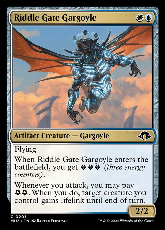 Riddle Gate Gargoyle – Modern Horizons 3 [MH3] – English – #201