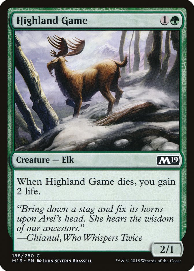 Highland Game – Core Set 2019 [M19] – D – #188