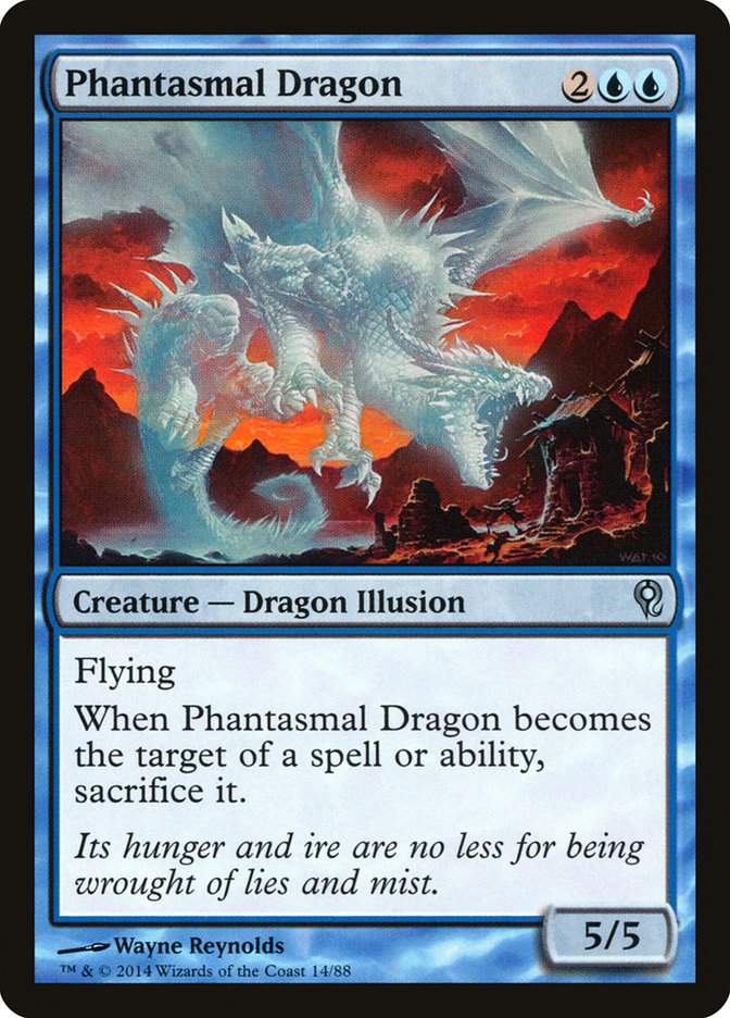 Phantasmal Dragon – Duel Decks: Jace vs. Vraska [DDM] – English – #14