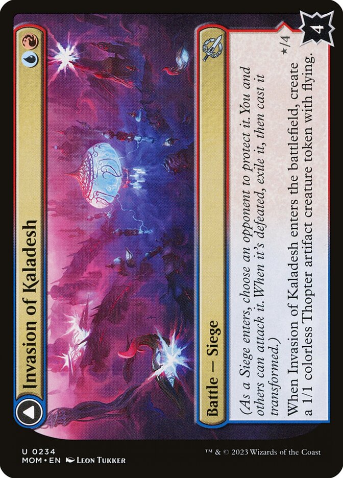 Invasion of Kaladesh // Aetherwing, Golden-Scale Flagship – March of the Machine [MOM] – English – #234