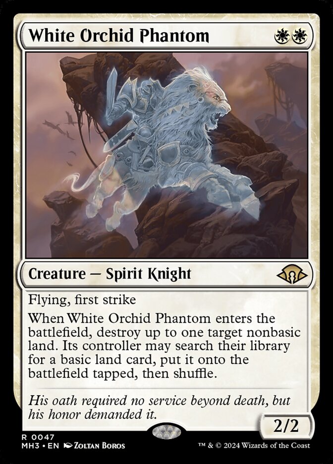 White Orchid Phantom – Modern Horizons 3 [MH3] – English – #47