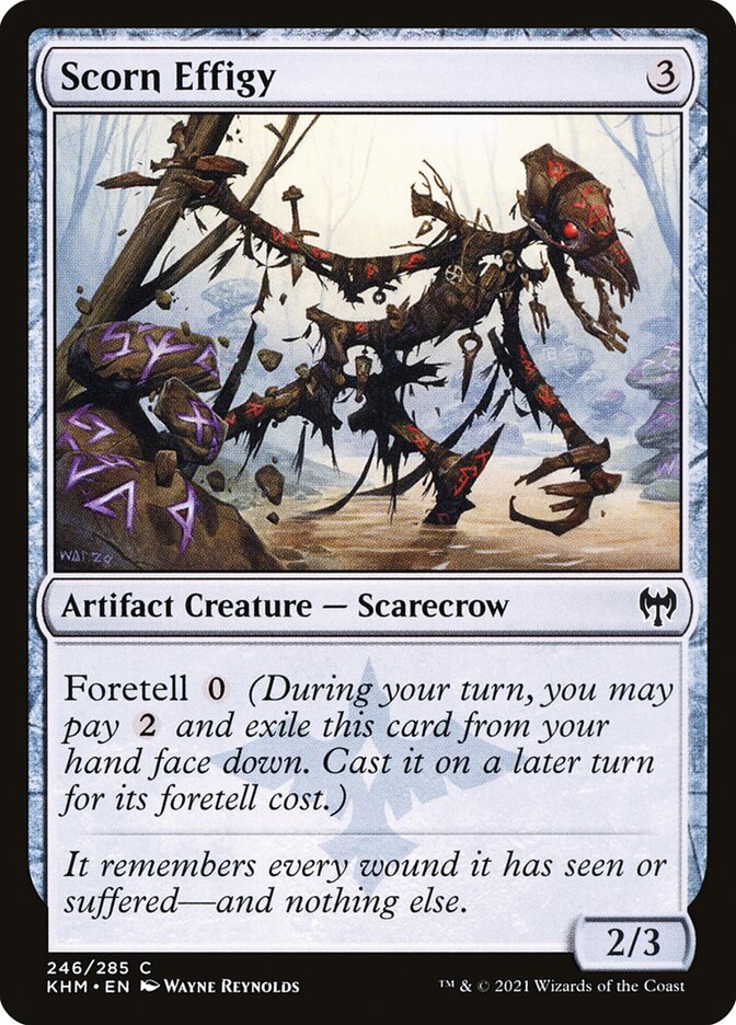 Scorn Effigy – Kaldheim [KHM] – D – #246