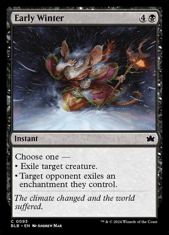 Early Winter – Bloomburrow [BLB] – English – #93