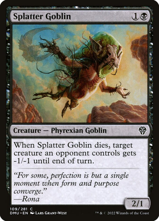 Splatter Goblin – Dominaria United [DMU] – D – #109