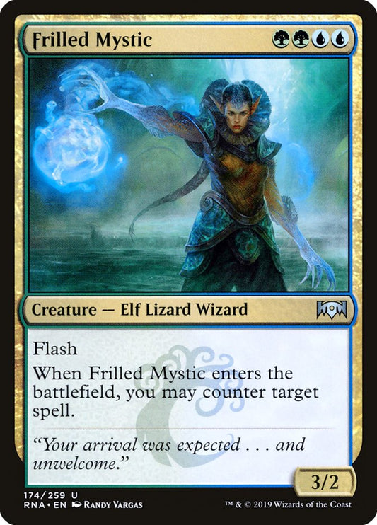 Frilled Mystic – Ravnica Allegiance [RNA] – D – #174