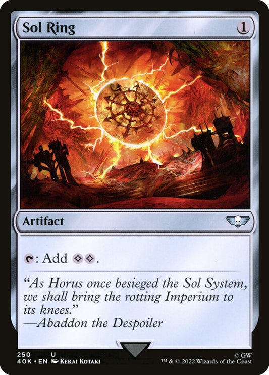 Sol Ring – Warhammer 40,000 Commander [40K] – English – #250