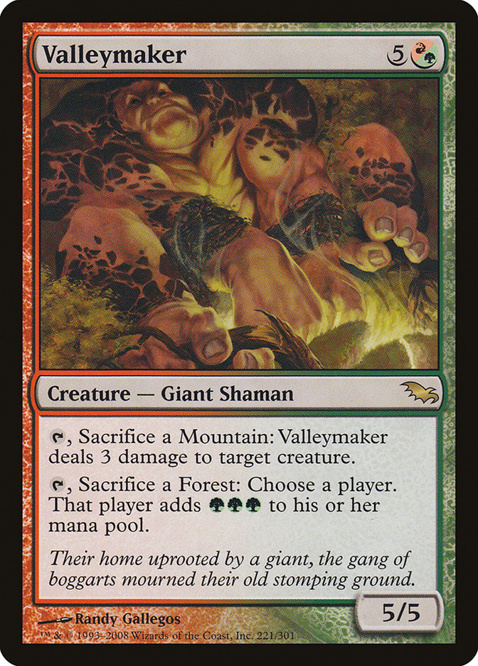 Valleymaker – Shadowmoor [SHM] – English – #221