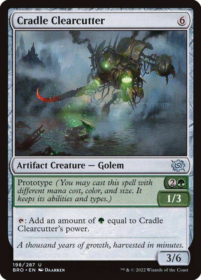 Cradle Clearcutter – The Brothers' War [BRO] – D – #198