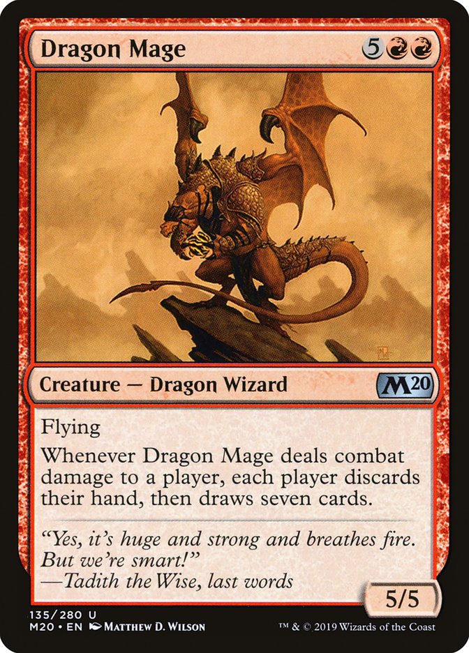 Dragon Mage – Core Set 2020 [M20] – D – #135