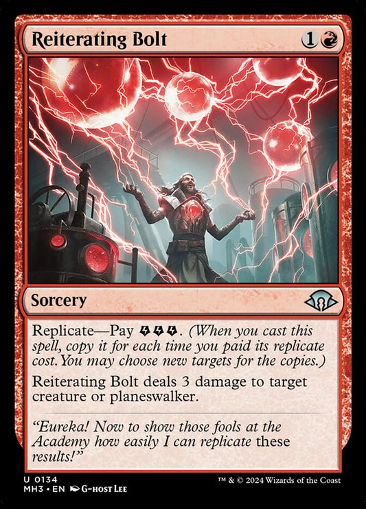 Reiterating Bolt – Modern Horizons 3 [MH3] – English – #134
