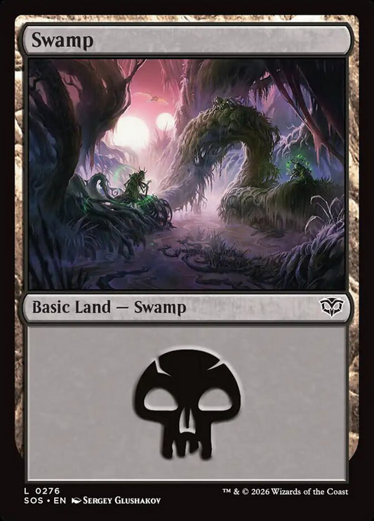 Swamp – Secrets of Strixhaven [SOS] – English – #276