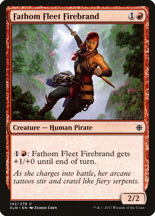 Fathom Fleet Firebrand – Ixalan [XLN] – D – #142