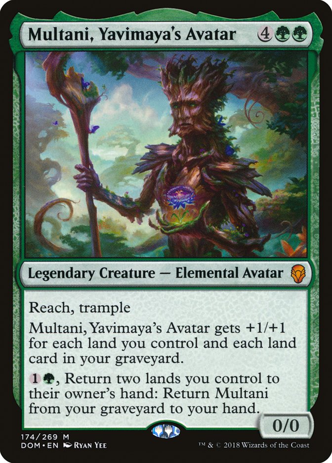 Multani, Yavimaya's Avatar – Dominaria [DOM] – English – #174