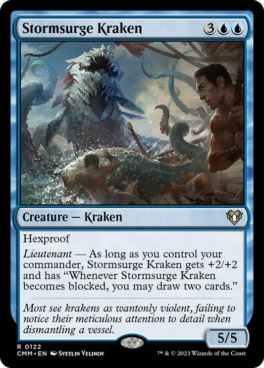 Stormsurge Kraken – Commander Masters [CMM] – English – #122