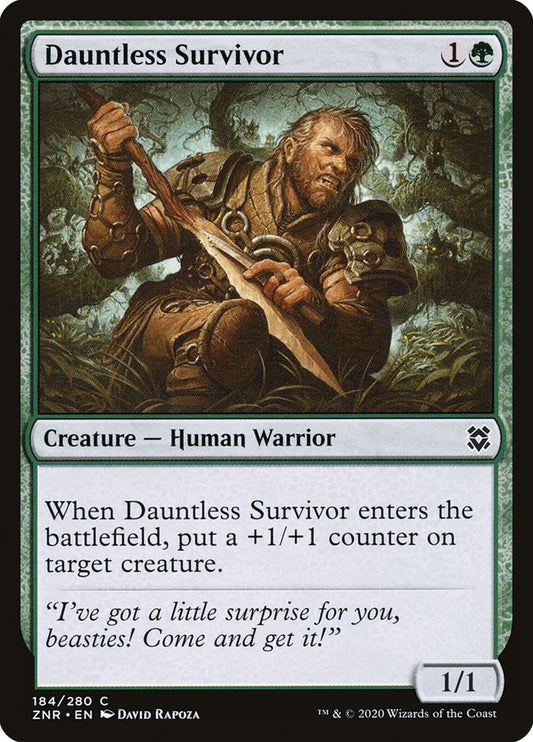 Dauntless Survivor – Zendikar Rising [ZNR] – English – #184