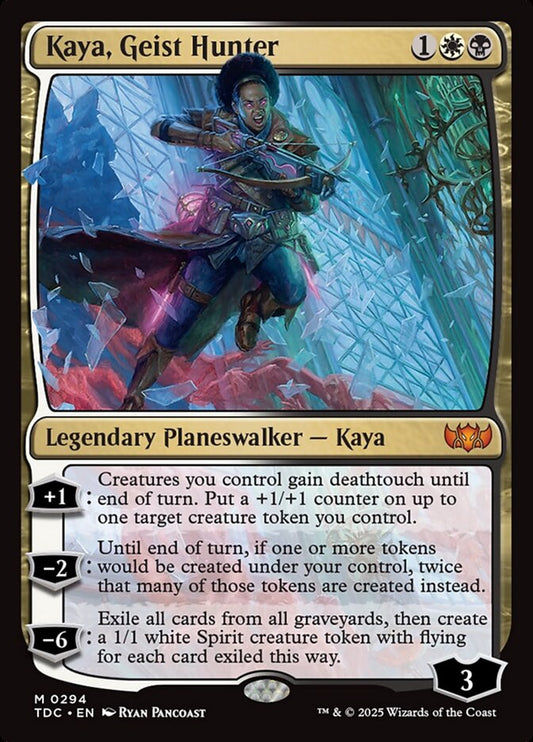 Kaya, Geist Hunter – Tarkir: Dragonstorm Commander [TDC] – English – #294