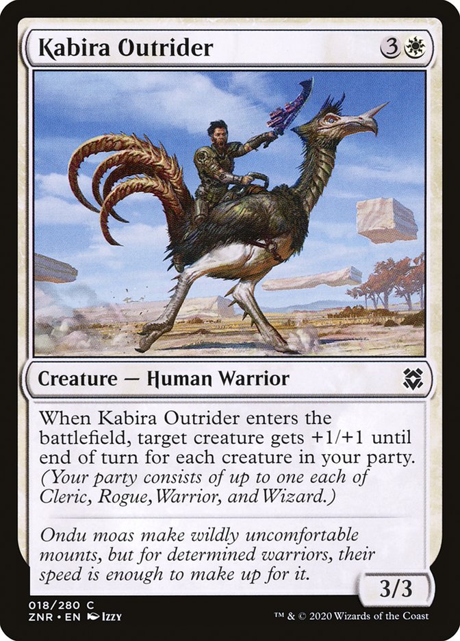 Kabira Outrider – Zendikar Rising [ZNR] – English – #18