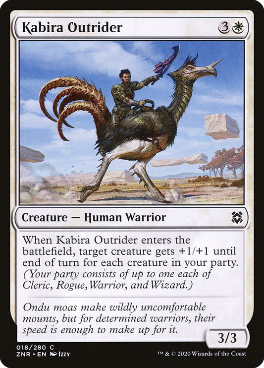 Kabira Outrider – Zendikar Rising [ZNR] – English – #18