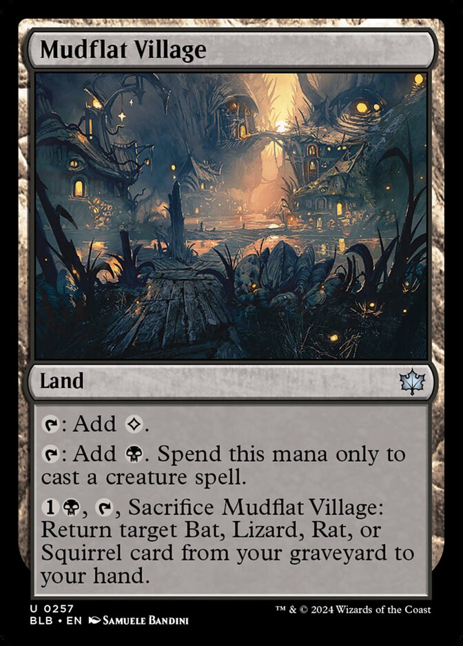 Mudflat Village – Bloomburrow [BLB] – English – #257