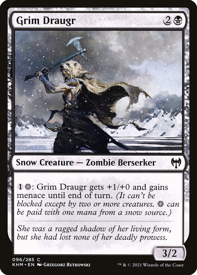 Grim Draugr – Kaldheim [KHM] – D – #96