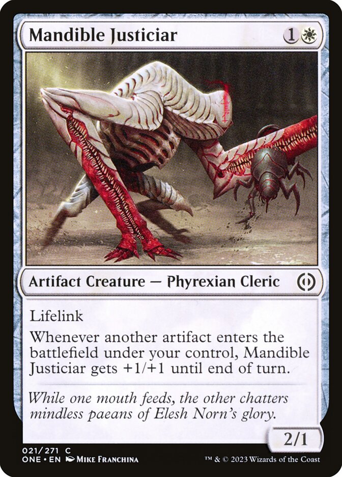 Mandible Justiciar – Phyrexia: All Will Be One [ONE] – D – #21