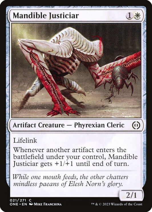 Mandible Justiciar – Phyrexia: All Will Be One [ONE] – D – #21
