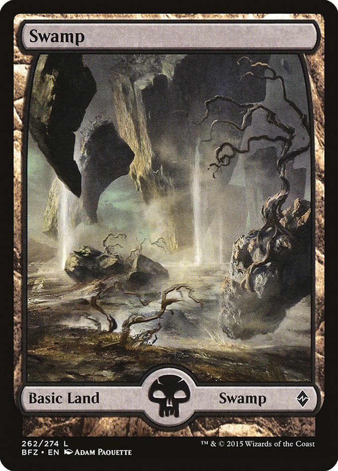 Swamp – Battle for Zendikar [BFZ] – English – #262