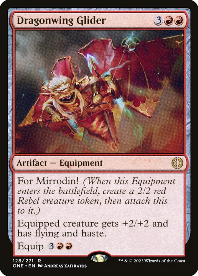 Dragonwing Glider – Phyrexia: All Will Be One [ONE] – D – #128