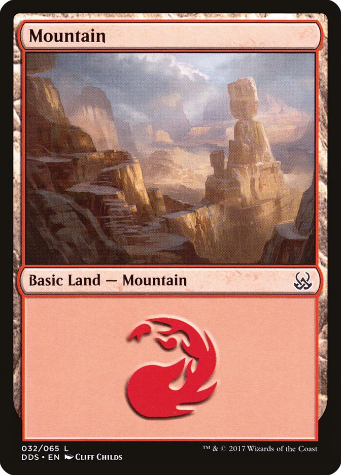 Mountain – Duel Decks: Mind vs. Might [DDS] – English – #32