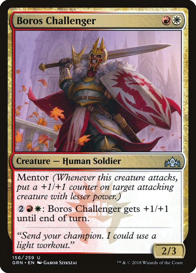 Boros Challenger – Guilds of Ravnica [GRN] – D – #156