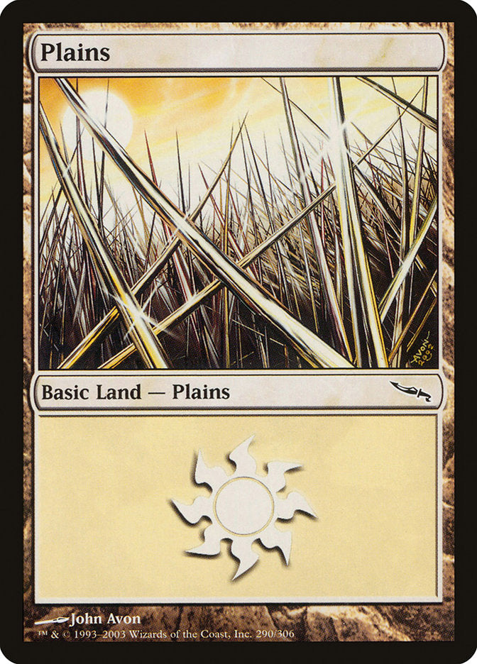 Plains – Mirrodin [MRD] – English – #290