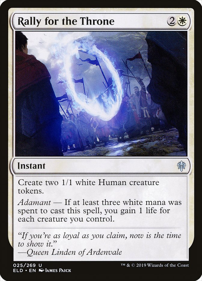 Rally for the Throne – Throne of Eldraine [ELD] – English – #25