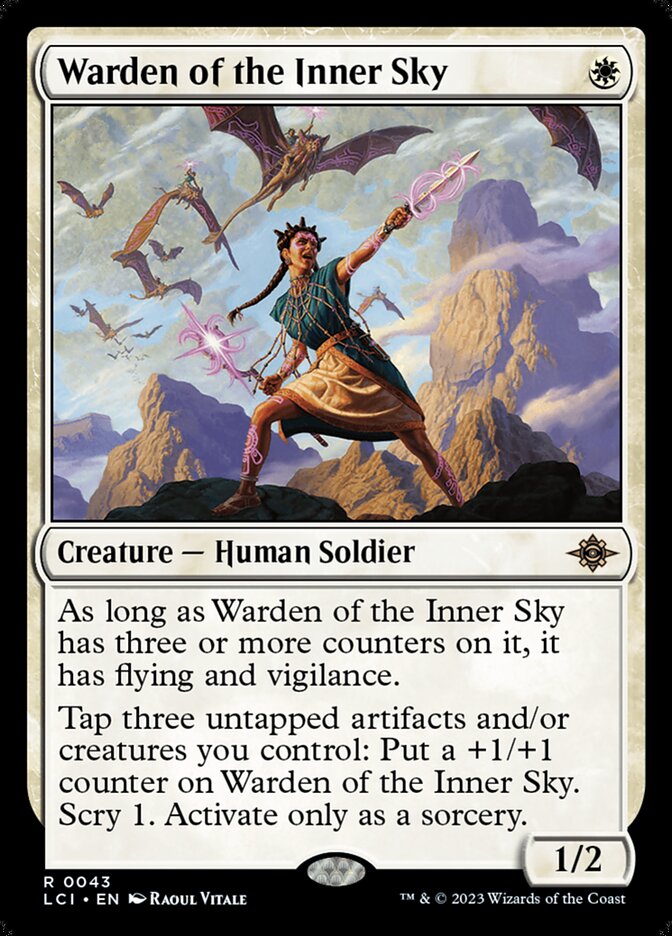 Warden of the Inner Sky – The Lost Caverns of Ixalan [LCI] – D – #43