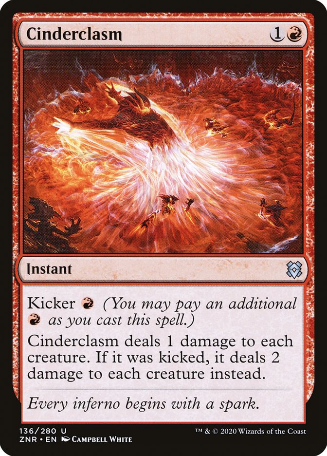 Cinderclasm – Zendikar Rising [ZNR] – English – #136